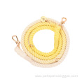 Clip Gradient Hand Cotton Modern Pet Dog Leash